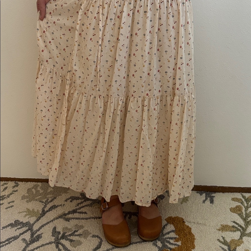 Christy Dawn The Augusta Dress Carnelian Aster Garden wrap floral cotton maxi - Picture 11 of 16